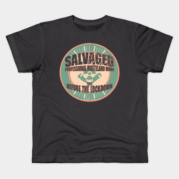 SALVAGED Ware Retro #3 Kids T-Shirt by SALVAGED Ware